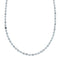 Howlite Navajo Genuine Sterling Silver Bead Necklace X10792